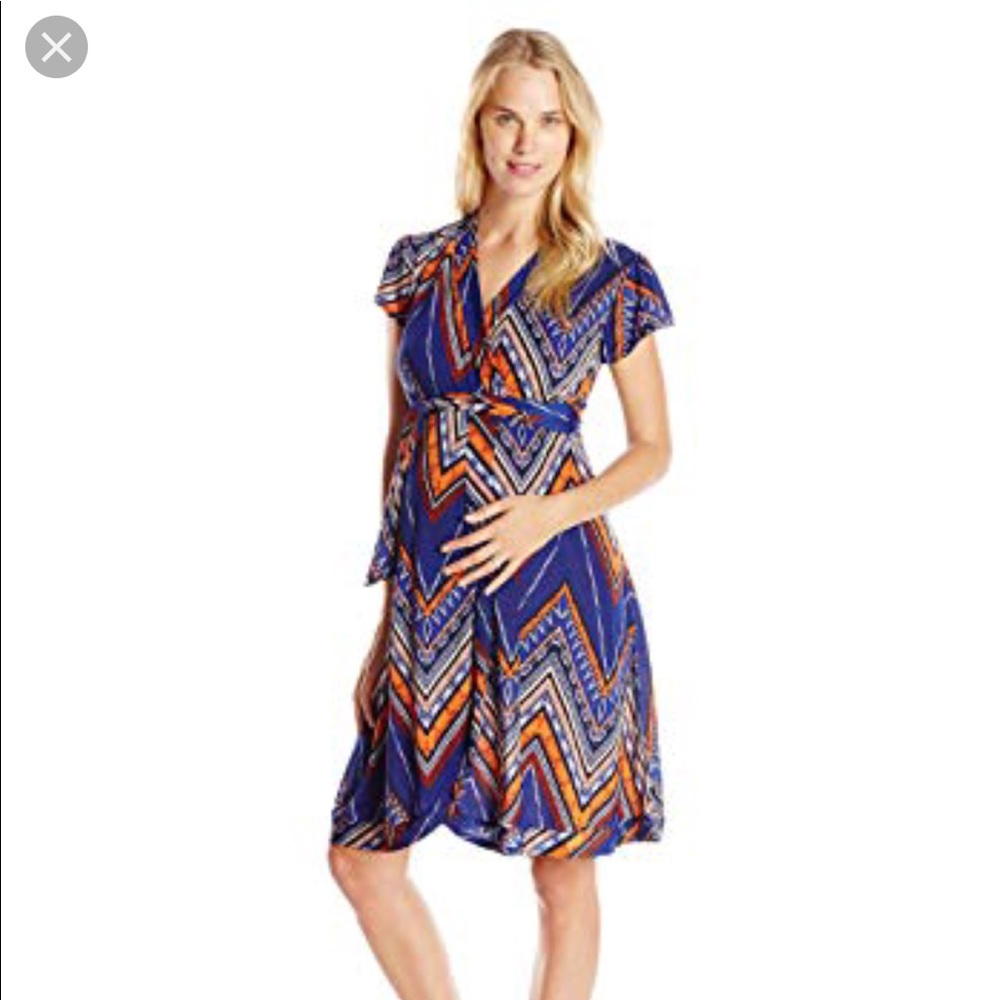 EverlyGrey wrap dress- Maternity